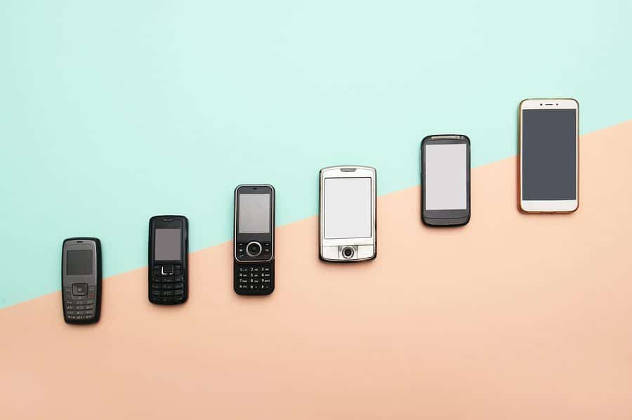 Evolution of cell phones