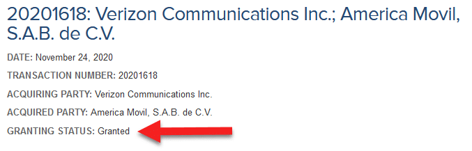 Screenshot from the FTC's website