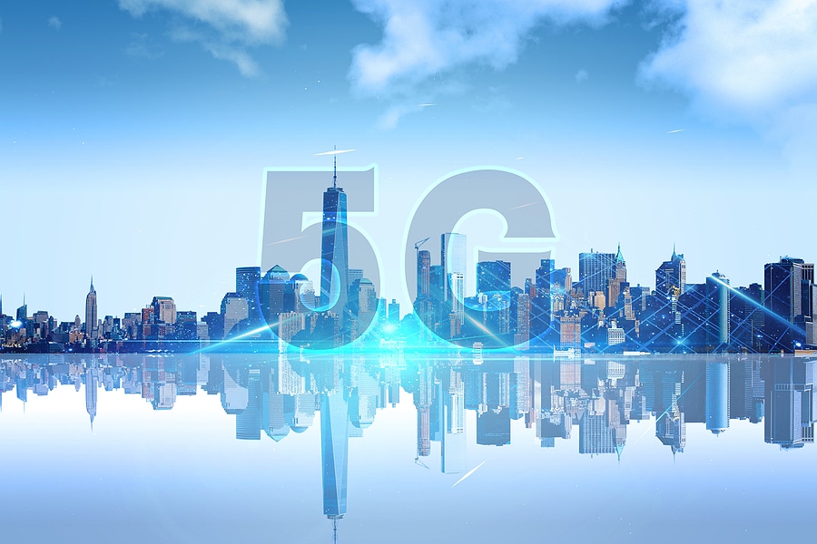5G city image