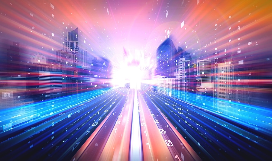 Abstract related to the idea of data
