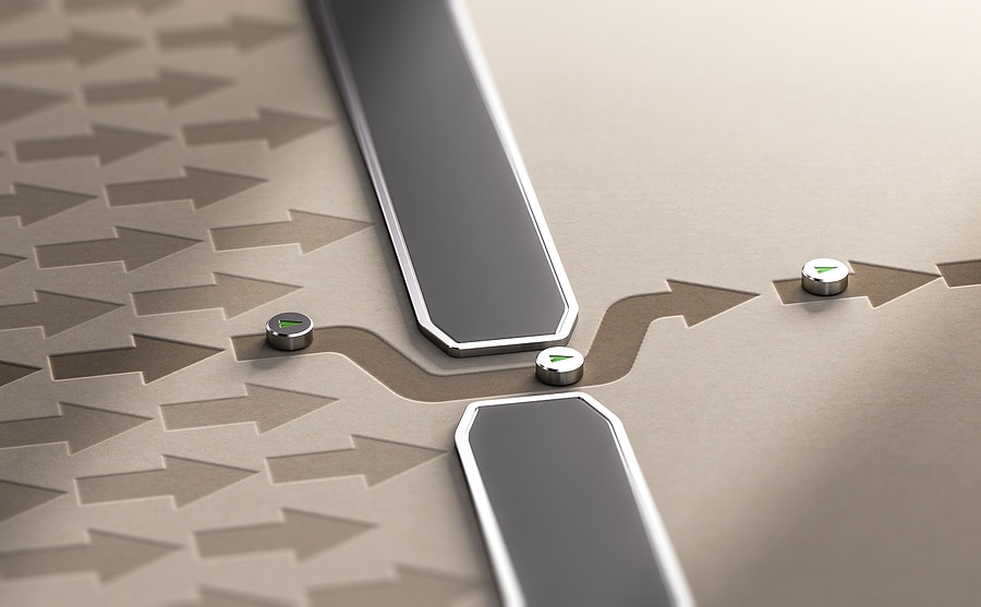 Abstract image representing the idea of circumventing or finding a loophole
