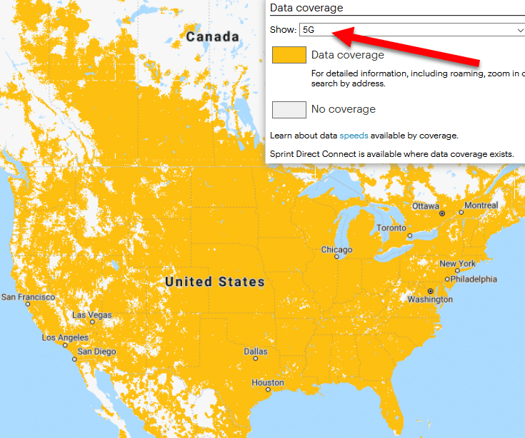 mint mobile nationwide coverage map