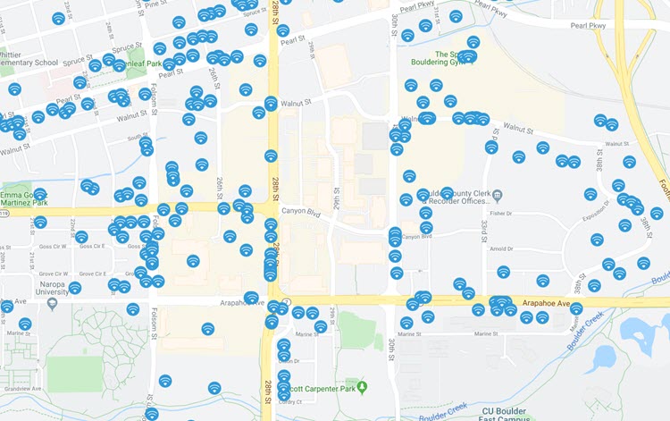 Xfinity Wi-Fi Hotspots In Boulder