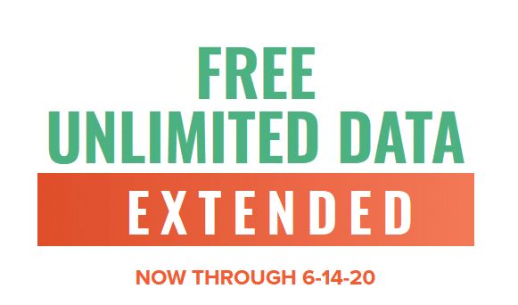 Image showing that Mint's unlimited data offer has been extended