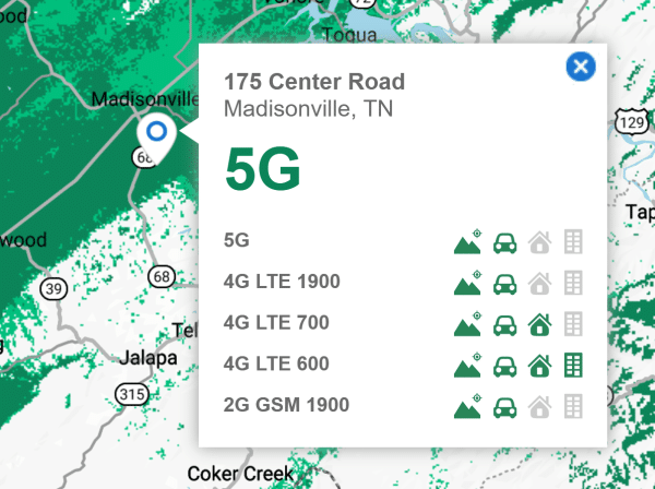 mint mobile coverage map