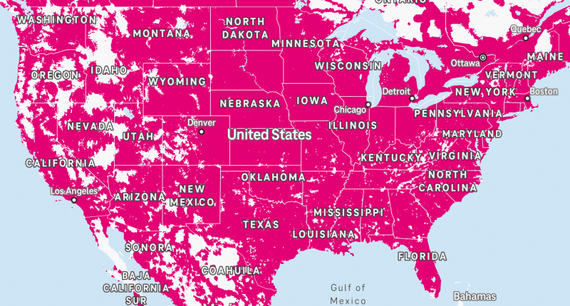 T MobileCoverageMap 